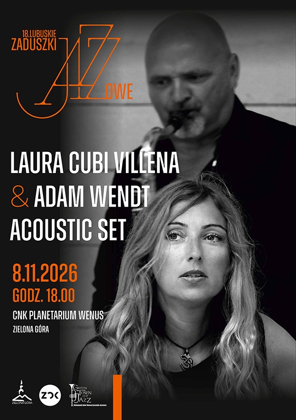 Bilety Laura Cubi Villena & Adam Wendt Acoustic Set - Lubuskie Zaduszki Jazzowe
