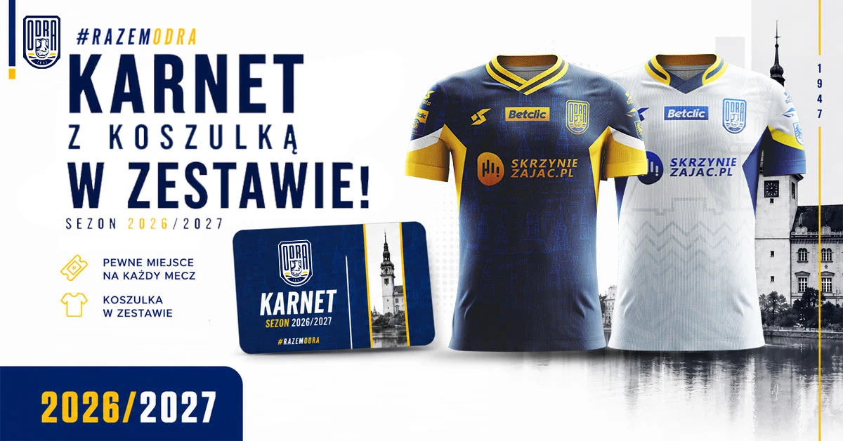 KARNETY I ODRA Skrzynie ZAJĄC Bytom Odrzański 2026/2027