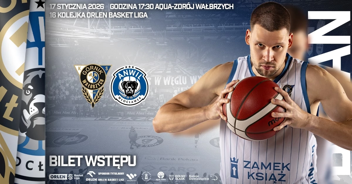 Górnik Zamek Książ Wałbrzych vs Anwil Włocławek