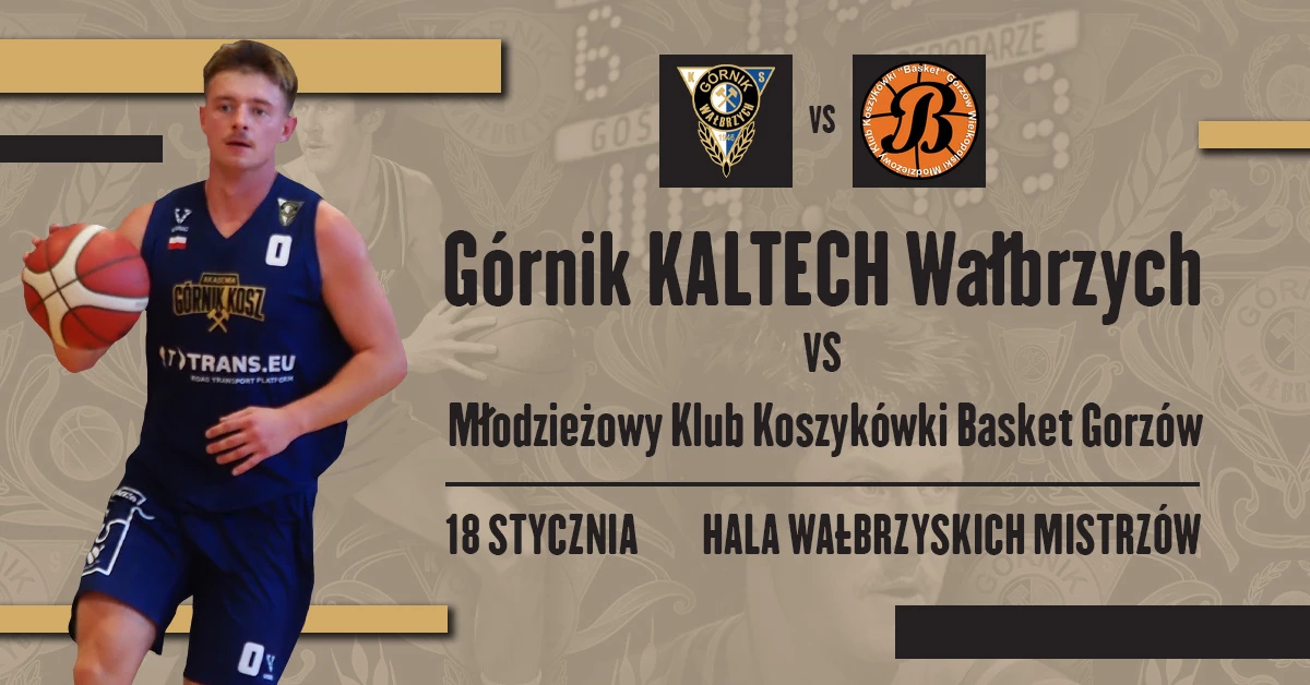 Górnik Kaltech Wałbrzych vs MKK Basket Gorzów