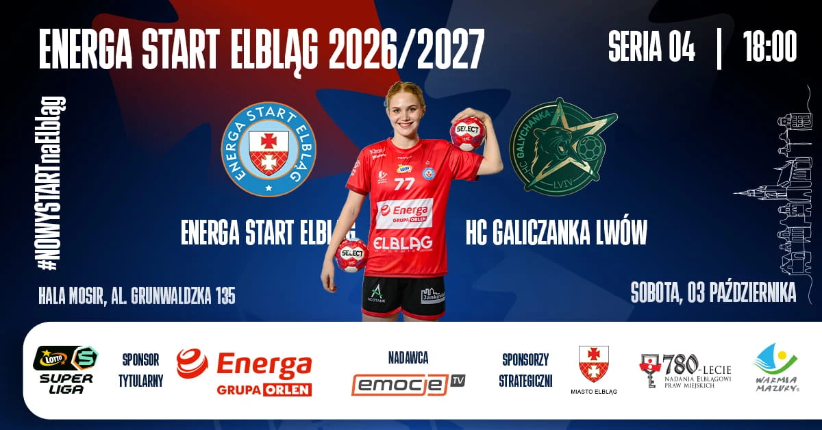 Energa Start Elbląg vs HC Galiczanka Lwów